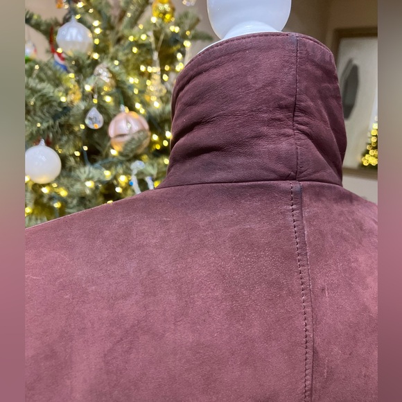 Vintage Leather Aviator Bomber Style Jacket - Picture 8 of 10